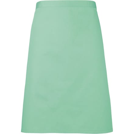 Premier Dames/Dames Mid-Length Apron (Pakket van 2) (Aqua)