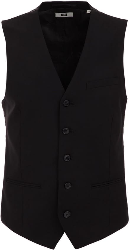 WE Fashion Heren slim fit gilet