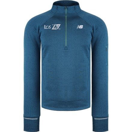 New Balance NB Heat Grid Heren Blauwe Trui