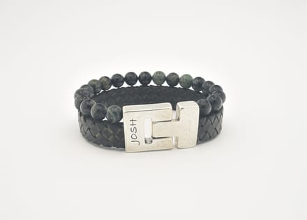 Josh-24966-Armband-Groen-Heren-22,5cm