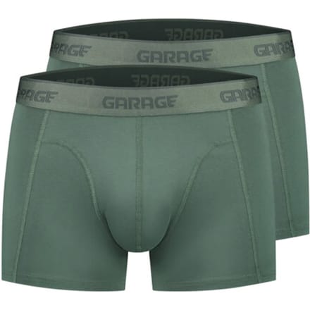 Garage - Boxershorts - Mannen - XXL - Groen - Katoen - 0805 2 Pack Boxershorts