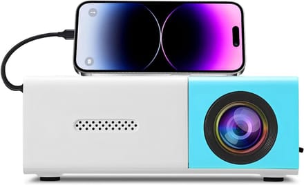 VLSelect® Beamer mini - Projectie scherm - Thuisbioscoop - Full HD
