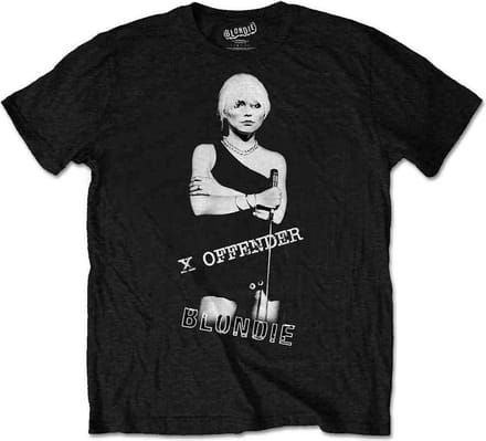 Blondie - X Offender Heren T-shirt - L - Zwart