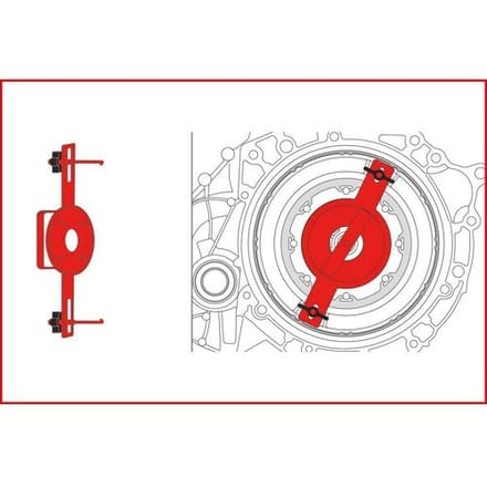 DCT-koppelingsgereedschapsset voor Ford/Volvo, 6-delig KS Tools 150.2415
