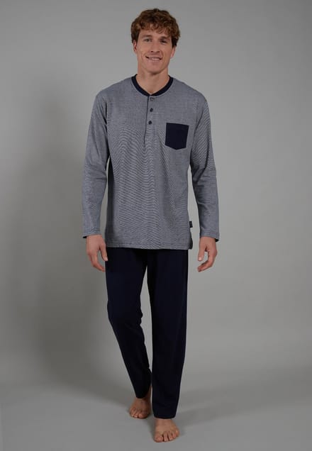 CECEBA Seoul Heren Pyjama - Blauw