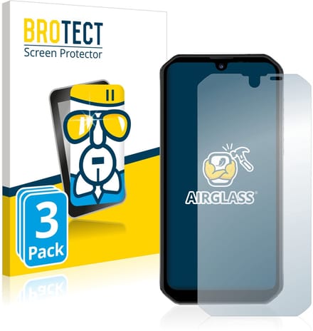 Screenprotector 3 Stuks voor Blackview BV9900 Beschermglas transparant