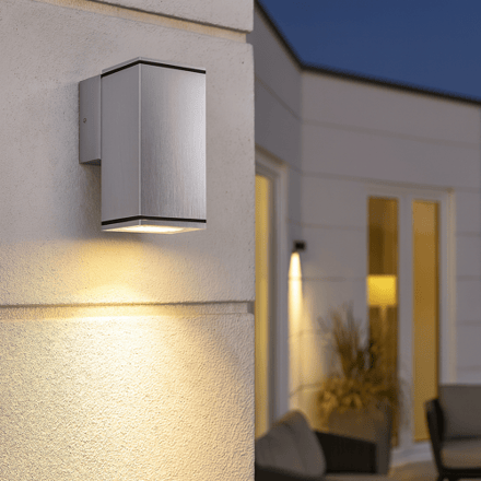 KS Verlichting - wandlamp - Kevin - aluminium - Down - GU10 - buitenlamp - modern - strak - IP54
