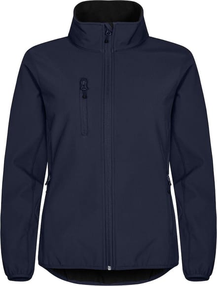 Clique Softshell jas Basic Dames - Dark Navy - Maat XL / 42