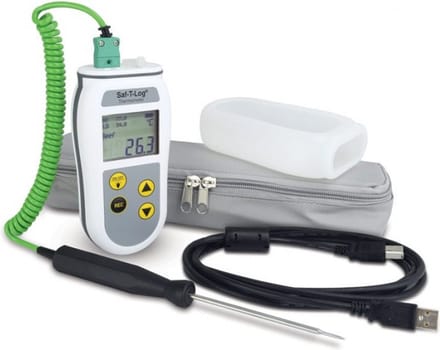 ETI - Saf-T-Log - Registrerende Digitale Thermometer Kit