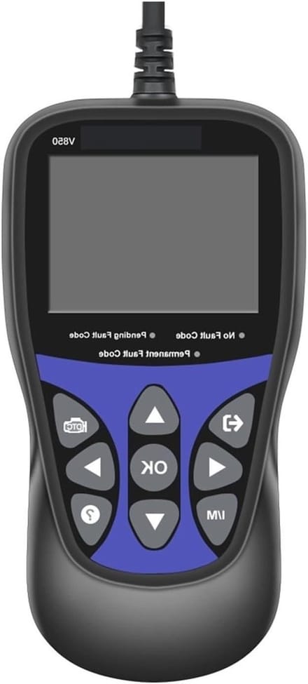 Foutcodelezer Auto - Diagnoseapparaat OBD-II - Motor Diagnostiek - Kleurendisplay - One Size - Zwart