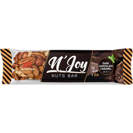 XXL Nutrition N'Joy Nuts Bar Nuts - Pure Chocolade 1 reep (40 gram)
