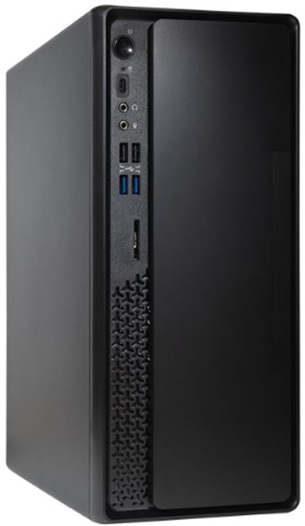 Chieftec BS-10B-300 Serie - Pc-behuizing - mATX - Met Zasilacz - Zwart