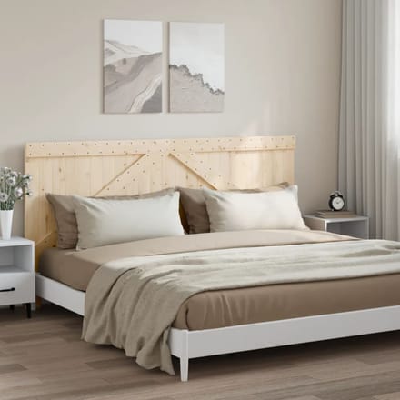 vidaXL Hoofdbord 200x104 cm massief grenenhout