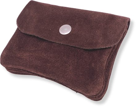 Bijoutheek Portemonnee Leer Italiaans Suede Wine Red