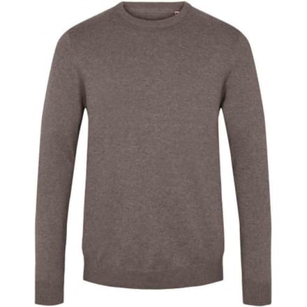 Kronstadt Emory cotton cashmere sweater ks3875 heather oatmeal