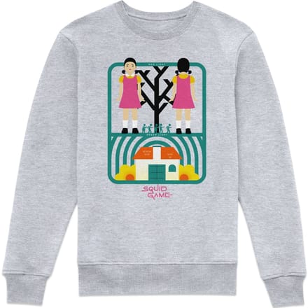 Squid Game Doll Sweatshirt - Grey - S