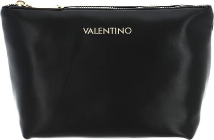 VALENTINO Toilettas Chamonix Re Soft Cosmetic Case Nero Zwart