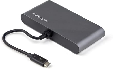 StarTech.com Thunderbolt 3 Mini Dock - 2× HDMI - 1GbE