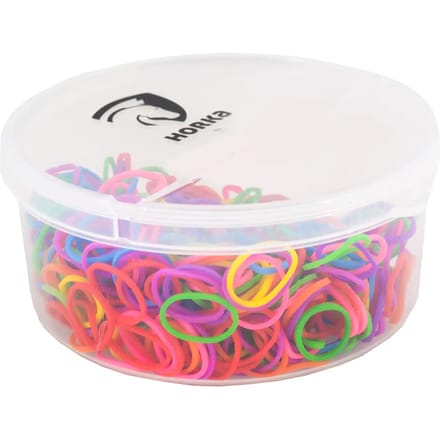 Horka multicolor manenelastiekjes - 500stuks - zie omschrijving