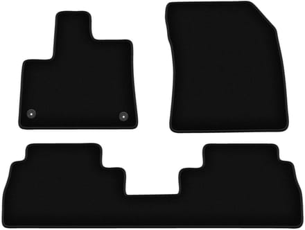 BASIC zwarte velours matten voor: Opel Combo E combivan (2018-)