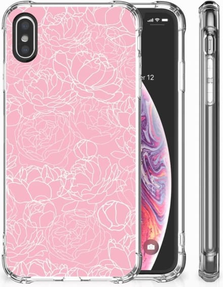 Apple iPhone X | Xs Case White Flowers