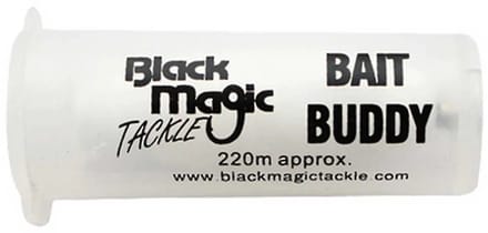 Black Magic Bait Buddy 220 M Elastische Lijn Transparant