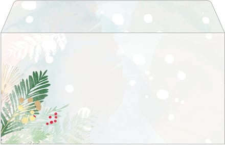 Kerst envelop Sigel Kerst - Silence druk binnenin 90gr DL