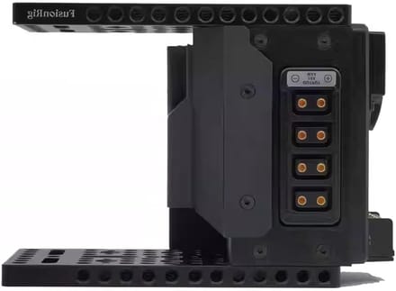 Cineback Camera Support Extension Module met V-Mount Plate, D-Tap Splitter en Schokbestendige Opbergruimte voor Sony FX3/FX30