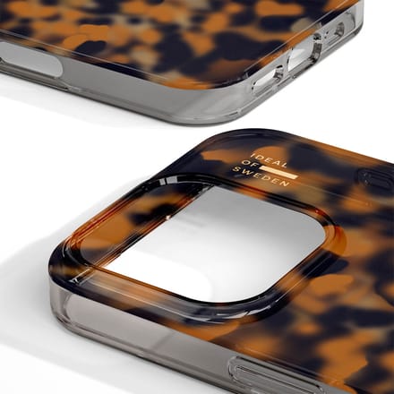 iDeal of Sweden Clear Case geschikt voor Apple iPhone 16 Pro - Tortoise