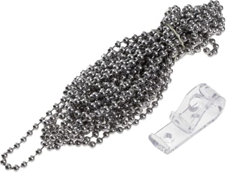 INSPIRE - vervangende ketting voor side-pull rolgordijn zonwering - 5 M - metaal