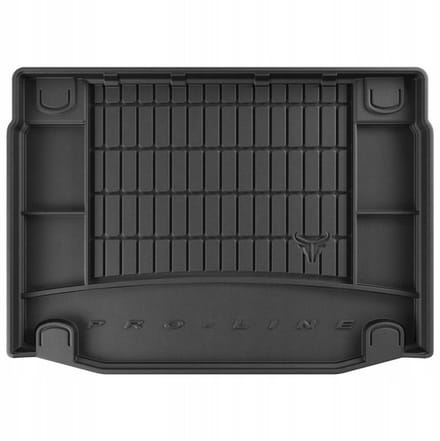 Frogum DryZone - Kofferbakmat - KIA Ceed III Hatchback (vanaf 2018) - Lage laadvloer - TPE Rubber