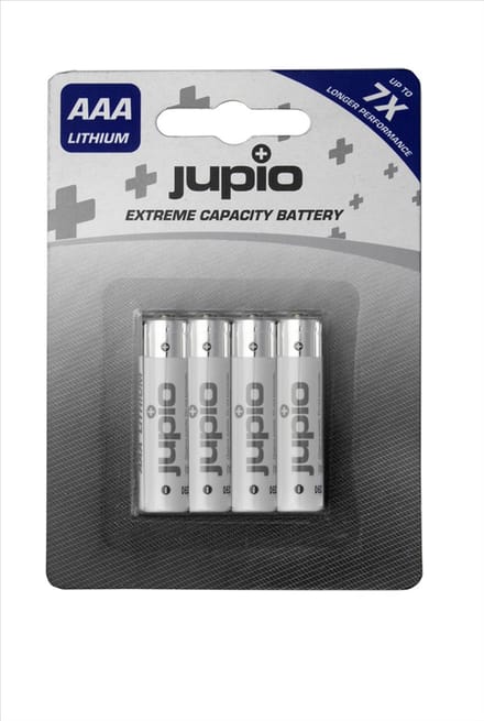 Jupio Lithium Batteries AAA 4 pcs VPE-14