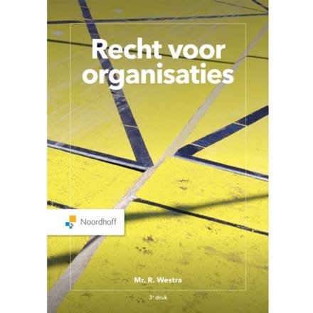 Recht Voor Organisaties - Robert Westra