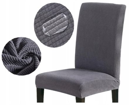 Meble odNowa - Stoelhoes - Grijs - Dik - Elastisch