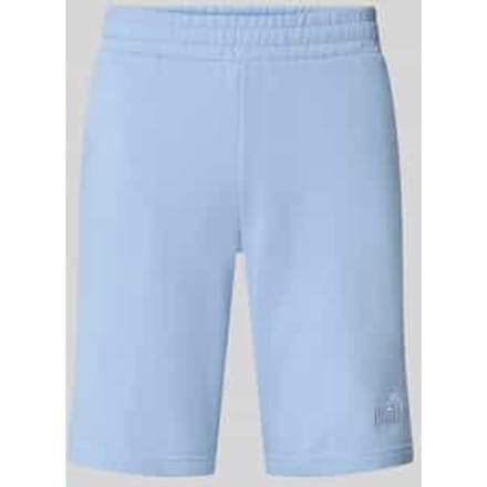 short met logo en elastische band