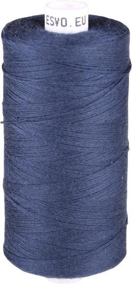 ESVO naaigaren - waterafstotend - 2 x 400 m - dikte 50 - donkerblauw