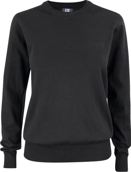 Cutter & Buck Oakville Crewneck Dames 355417 - Zwart - S