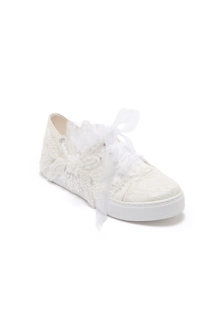 Lora Bruids Kant Sneaker