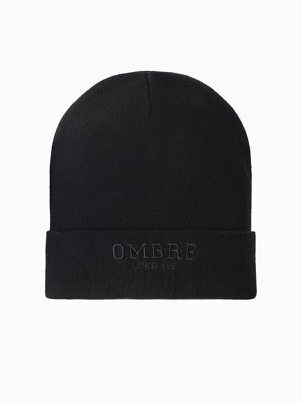 OMBRE Hoed - Effen Zwart ONE SIZE