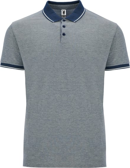 Roly - Bowie Polo - Heather Navy Blue 24 maat S