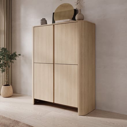 Meubella - Barbados - Dressoir - Eiken - 103x39x132 cm