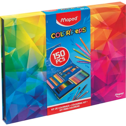 Tekenset Maped Color'Peps 150-delig assorti