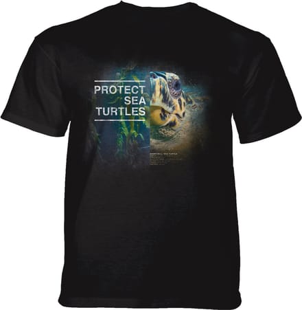 T-shirt Protect Turtle Black S