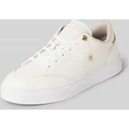 Low Top sneakers van puur rundleer