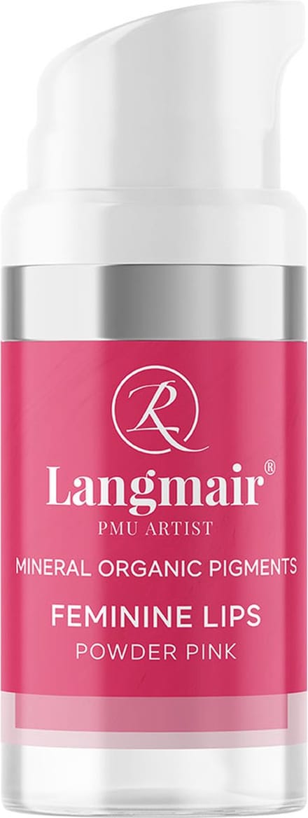 Langmair - Lippigmenten voor permanente make-up - Feminine Lips - Powder Pink