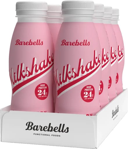 Barebells Milkshake - Eiwitshake - 330 ml - Aardbei