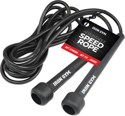 Iron Gym Springtouw Speed Rope Verstelbaar - Fitnessaccessoire