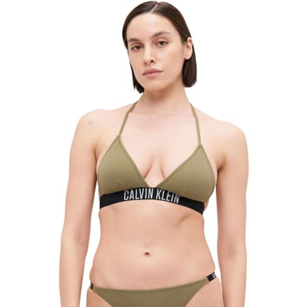 Calvin Klein Triangle RP Bikinitop dames Groen S/36