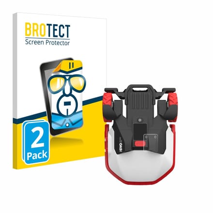 BROTECT - Screenprotector voor Kress Mission Mega 3000 KR133E - Folie Beschermfolie transparant 2 Stuks