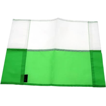 Precision Training - cornervlag - groen/wit - polyester - 43x28 centimeter